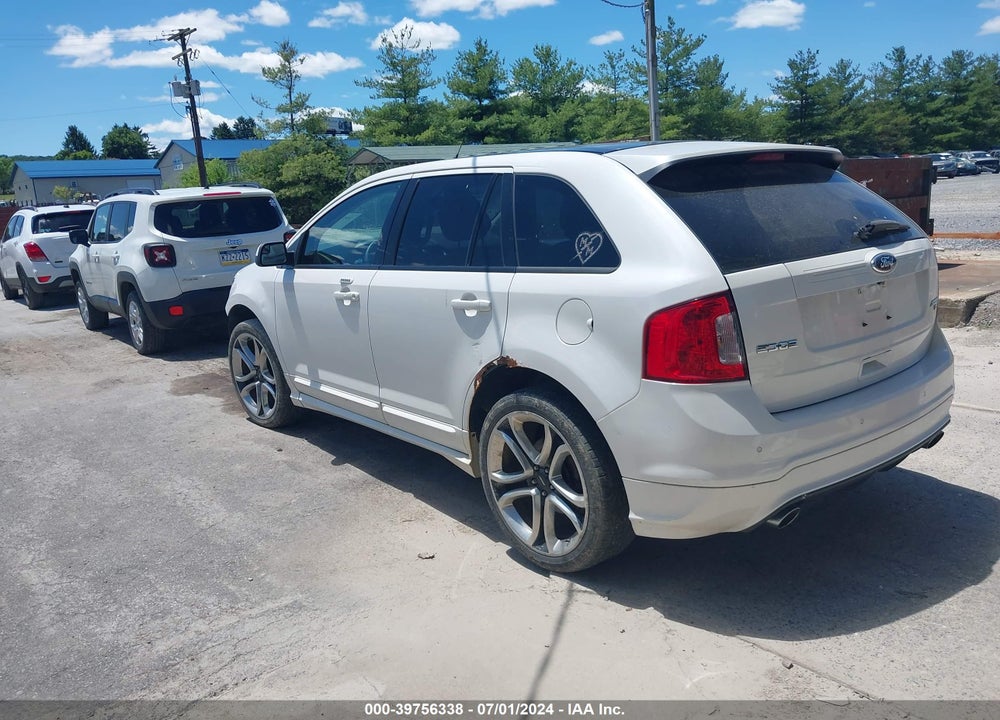 2013 FORD EDGE SPORT VIN: 2FMDK4AK5DBE27290