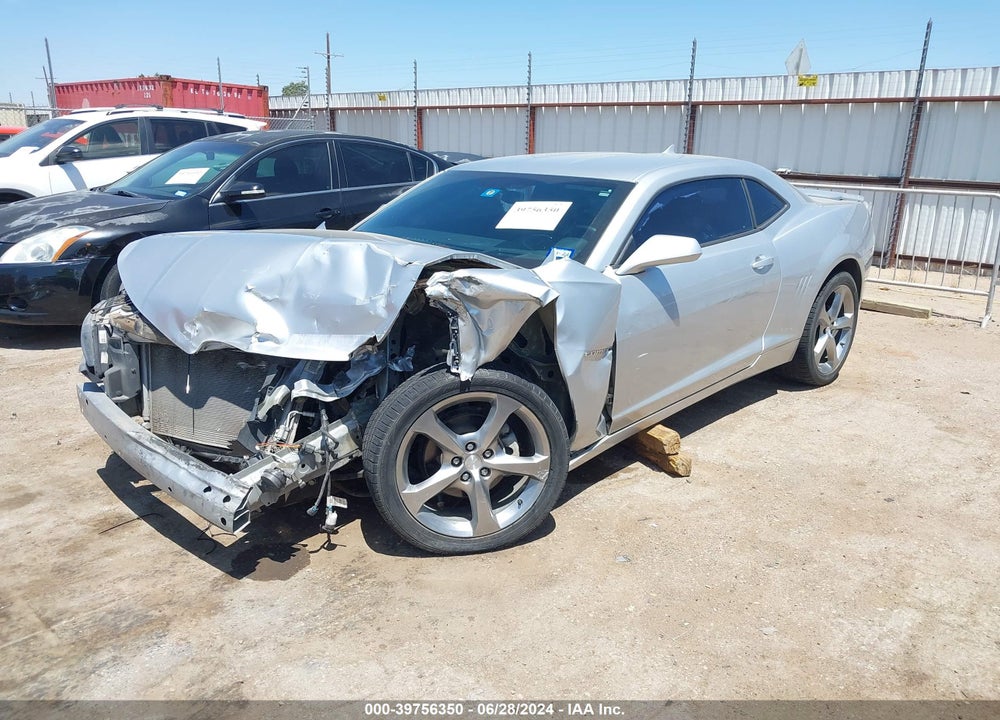 2014 CHEVROLET CAMARO 2LT VIN: 2G1FC1E38E9152687