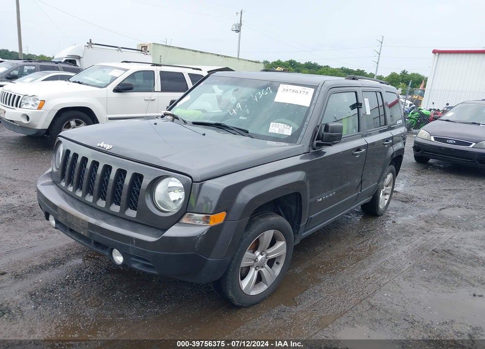 2016 JEEP PATRIOT LATITUDE VIN: 1C4NJRFB7GD619570