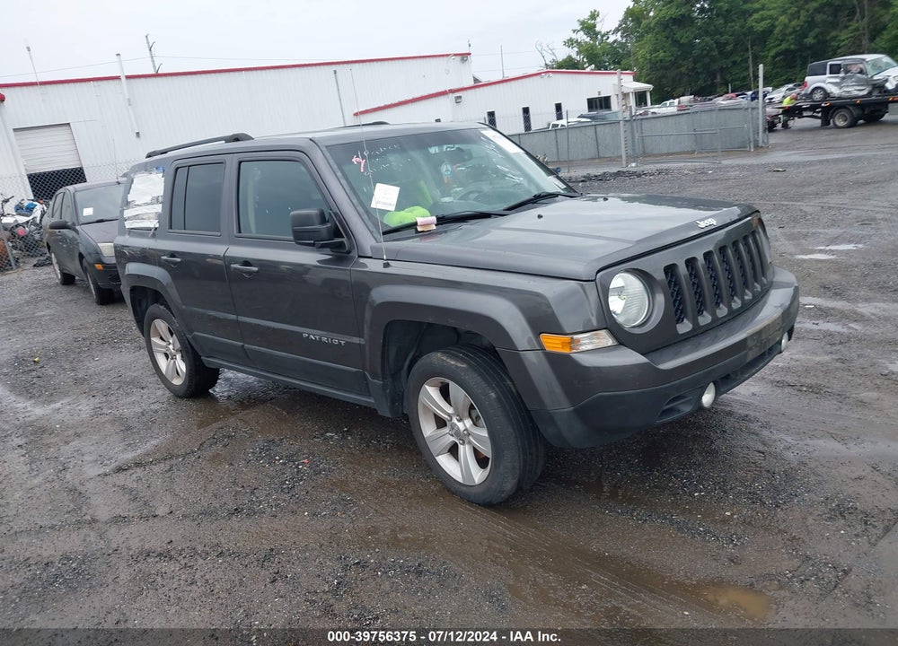 2016 JEEP PATRIOT LATITUDE VIN: 1C4NJRFB7GD619570