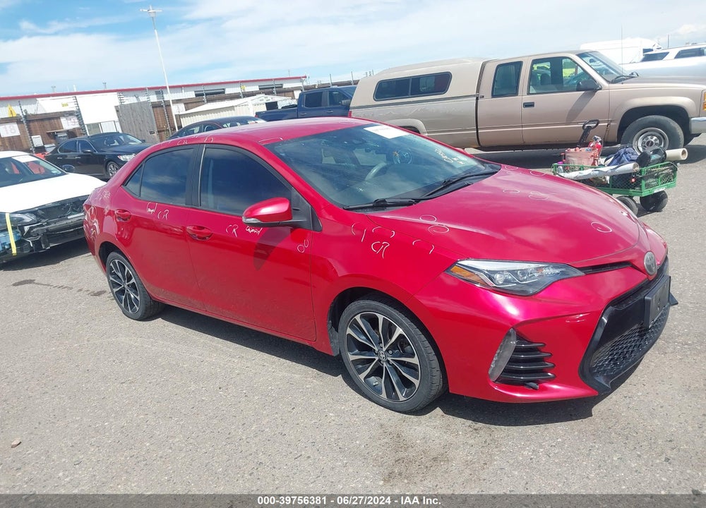 2018 TOYOTA COROLLA SE VIN: 2T1BURHE6JC059143