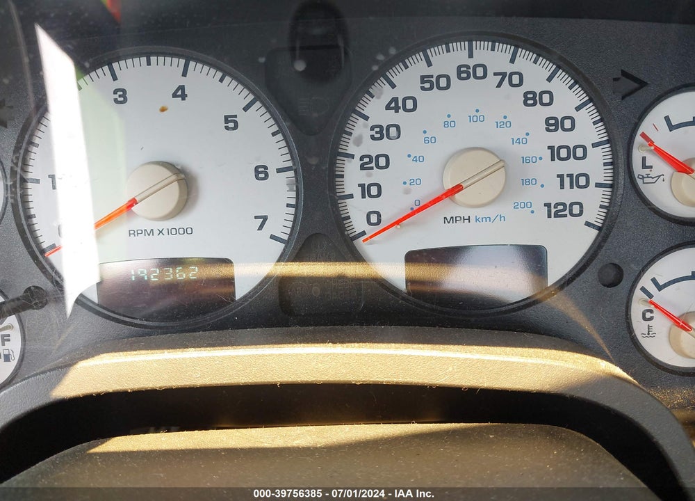 2002 DODGE RAM 1500 ST VIN: 1D7HA16K52J216749