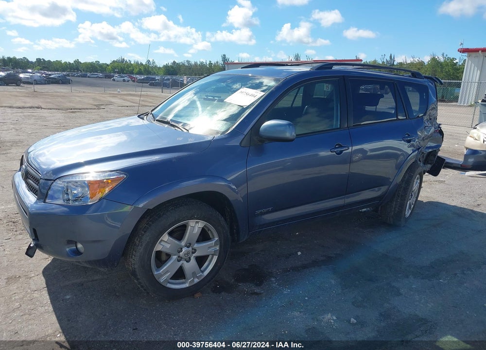 2008 TOYOTA RAV4 SPORT VIN: JTMBD32V486087093
