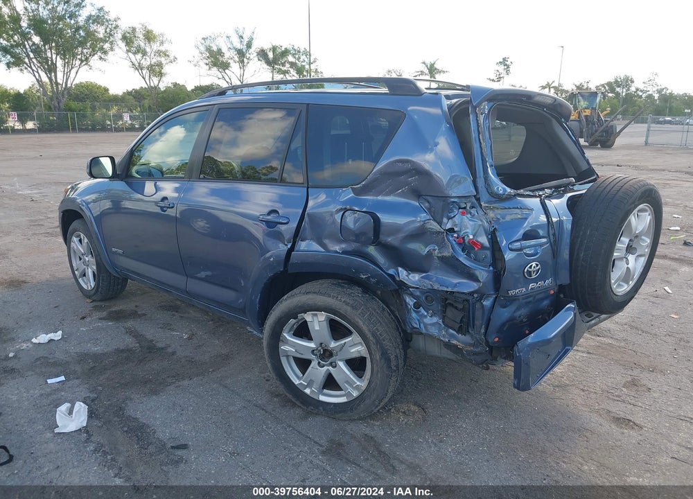 2008 TOYOTA RAV4 SPORT VIN: JTMBD32V486087093
