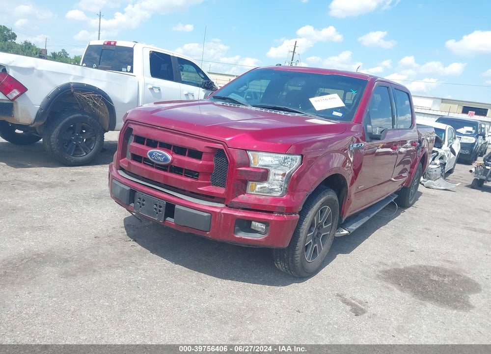 2016 FORD F-150 XLT VIN: 1FTEW1CP8GKD75152