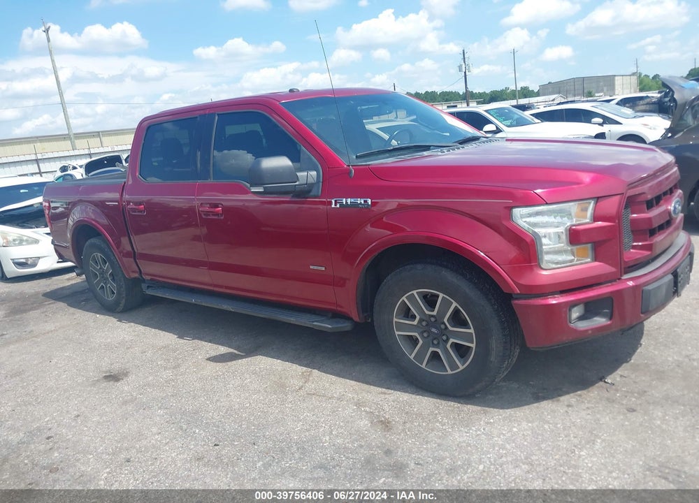 2016 FORD F-150 XLT VIN: 1FTEW1CP8GKD75152