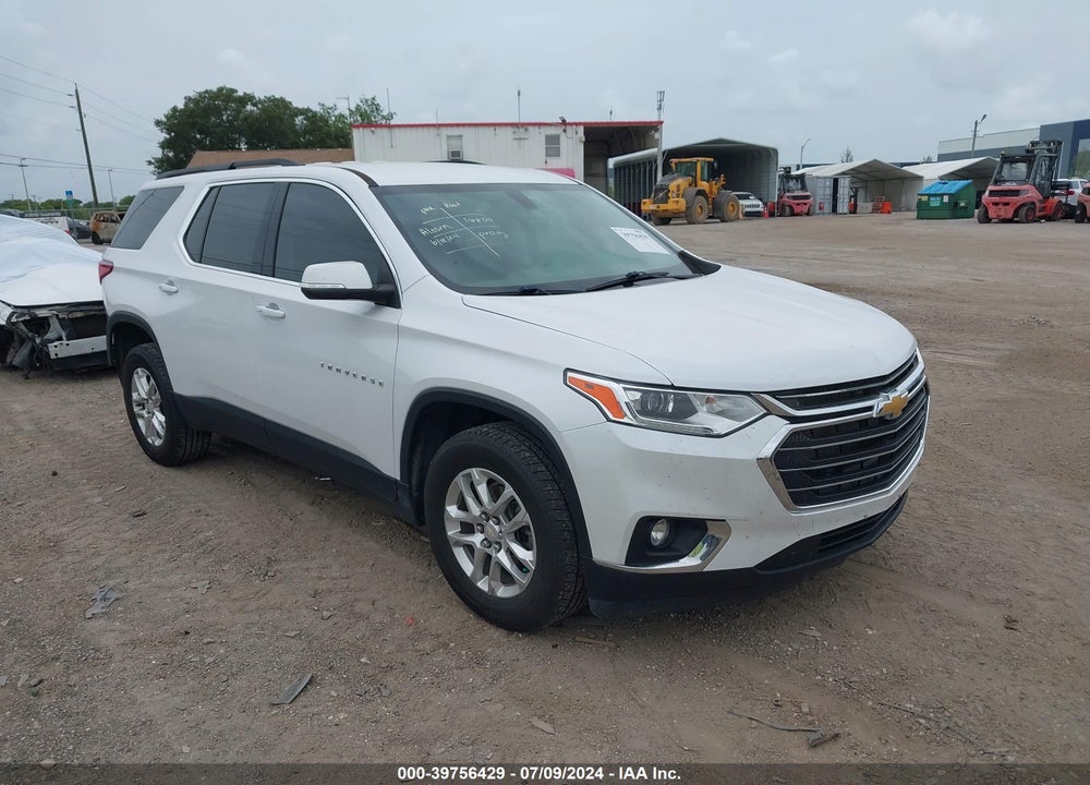 2021 CHEVROLET TRAVERSE FWD LT CLOTH VIN: 1GNERGKW9MJ155692