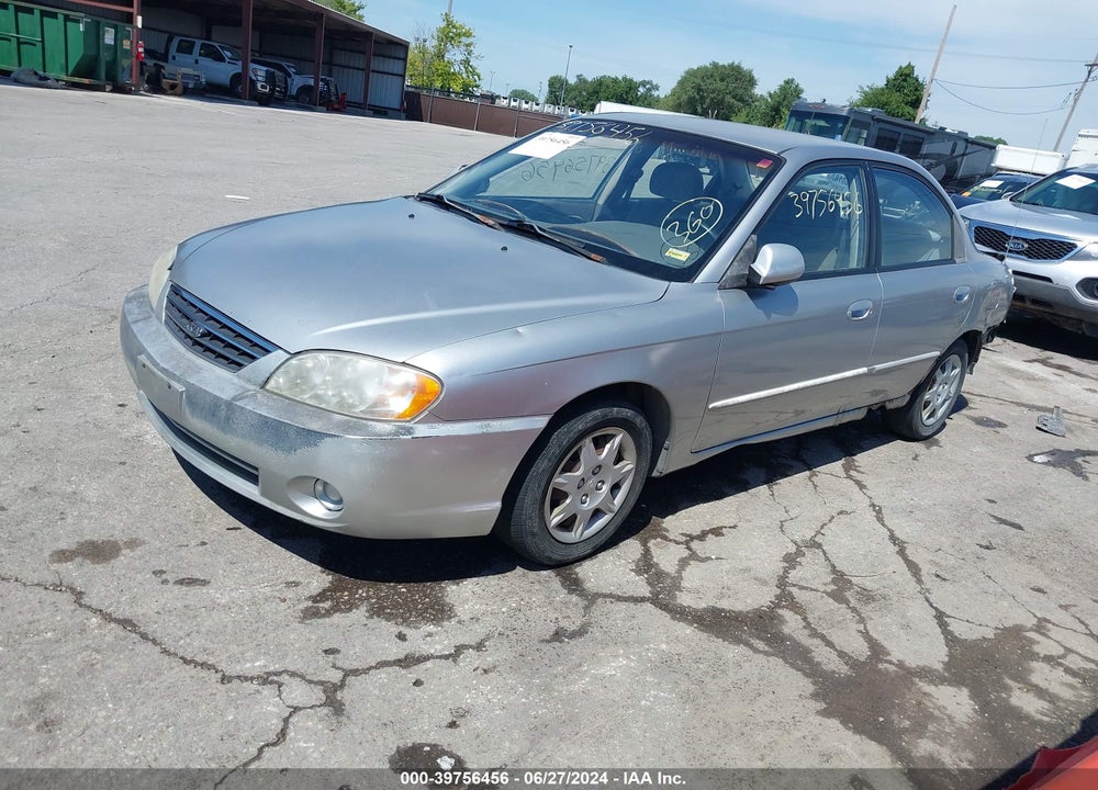 2002 KIA SPECTRA LS VIN: KNAFB121025118049