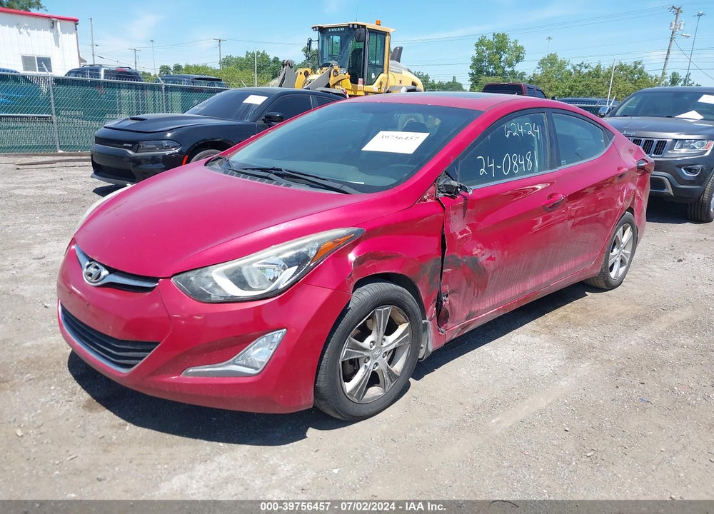 2016 HYUNDAI ELANTRA VALUE EDITION VIN: KMHDH4AE9GU521065