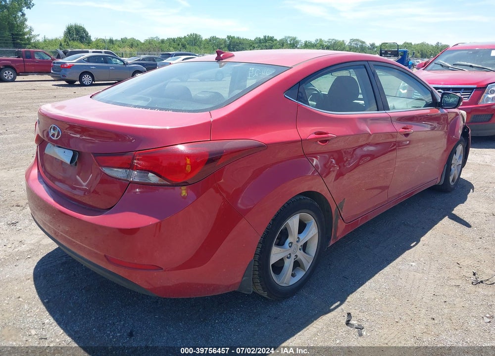 2016 HYUNDAI ELANTRA VALUE EDITION VIN: KMHDH4AE9GU521065