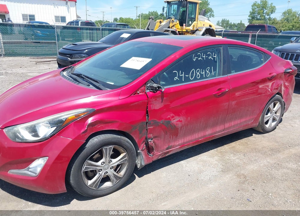 2016 HYUNDAI ELANTRA VALUE EDITION VIN: KMHDH4AE9GU521065