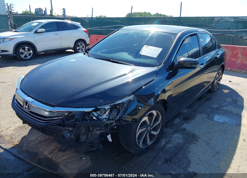 2017 HONDA ACCORD EX VIN: 1HGCR2F77HA176523