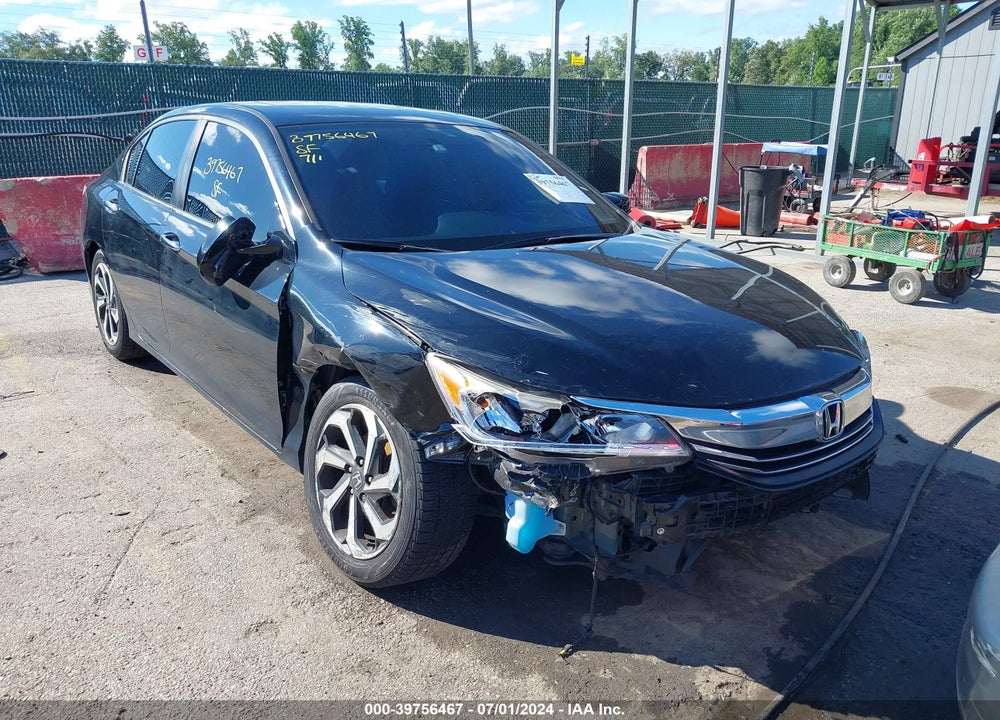 2017 HONDA ACCORD EX VIN: 1HGCR2F77HA176523