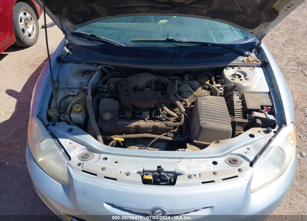 2001 CHRYSLER SEBRING LIMITED VIN: 1C3EL65U21N602290