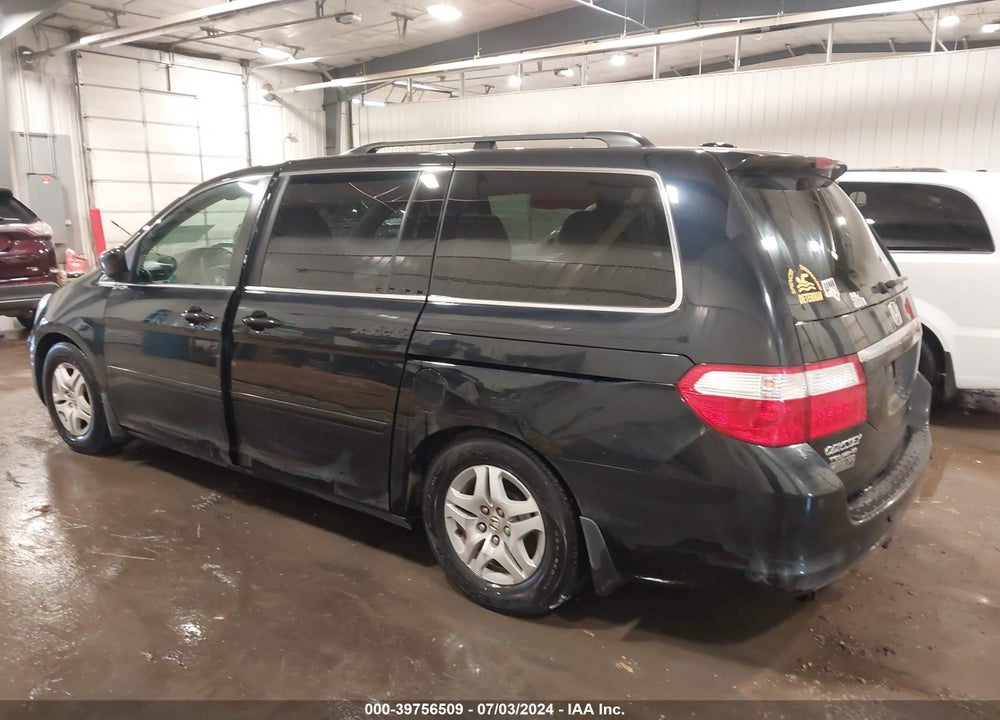 2007 HONDA ODYSSEY TOURING VIN: 5FNRL38867B119340