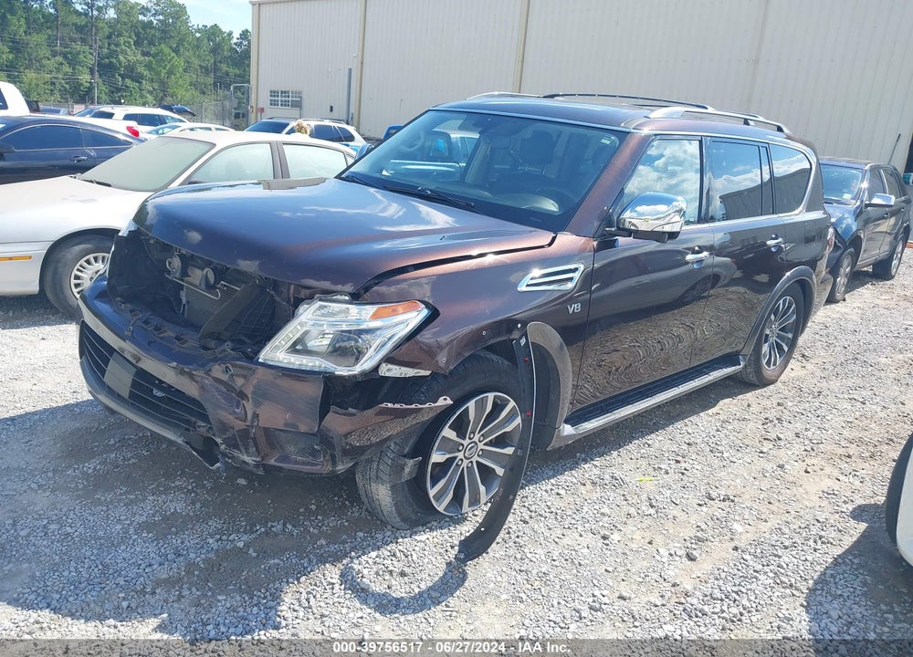 2019 NISSAN ARMADA SL VIN: JN8AY2ND0KX008649