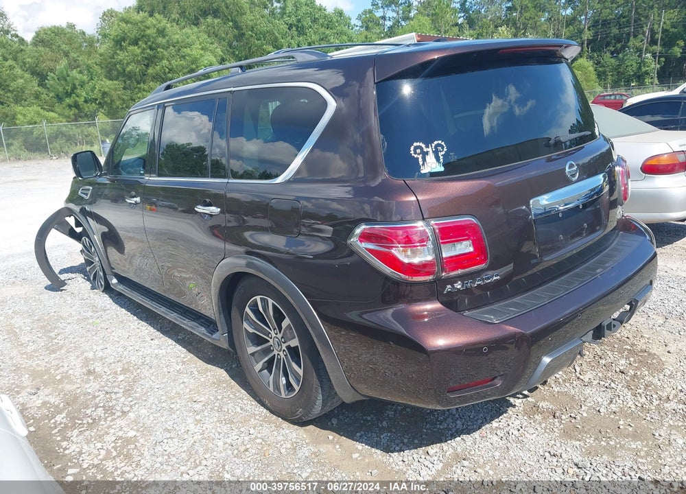 2019 NISSAN ARMADA SL VIN: JN8AY2ND0KX008649
