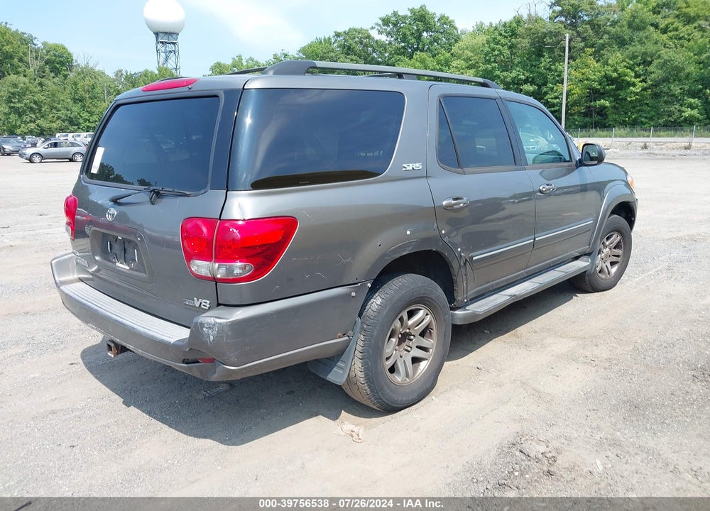 2007 TOYOTA SEQUOIA SR5 V8 VIN: 5TDZT34A57S295896
