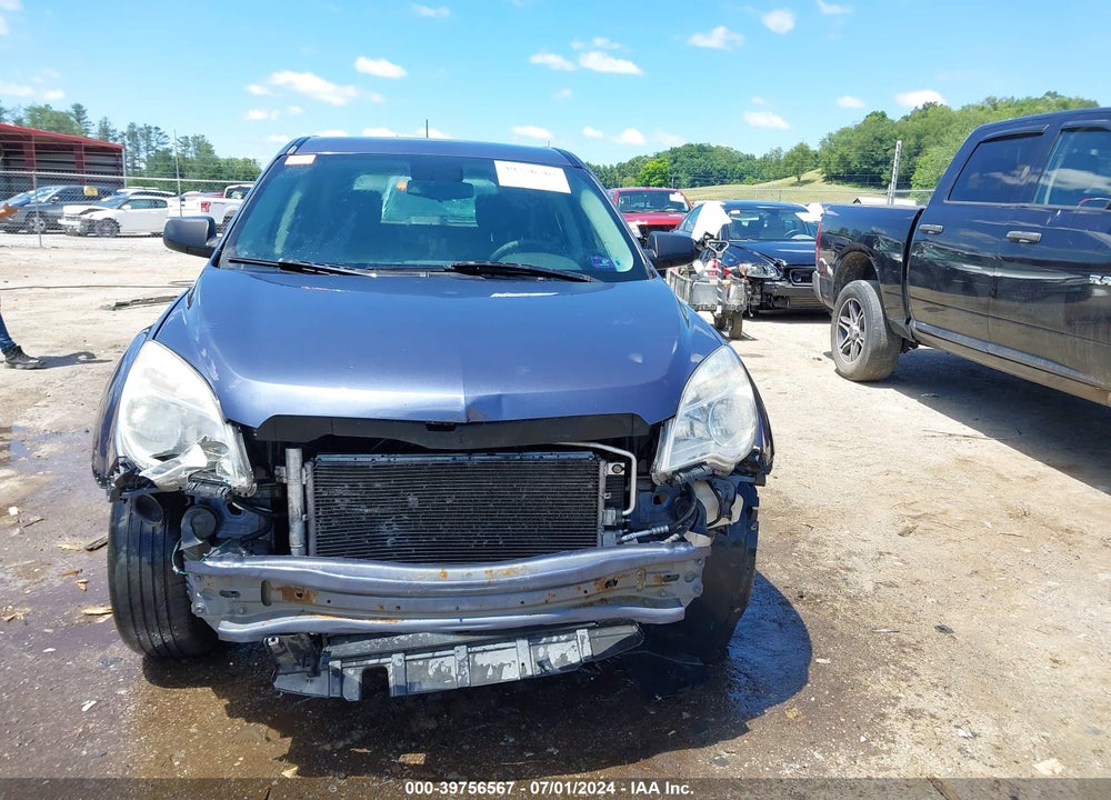 2013 CHEVROLET EQUINOX LS VIN: 2GNFLCEK2D6287892