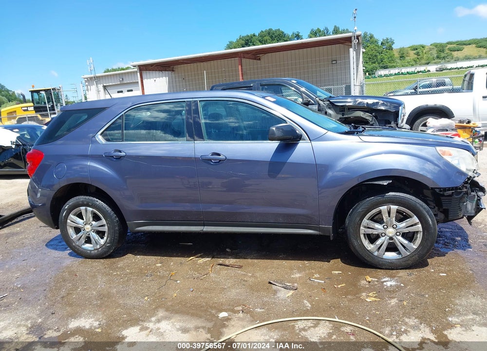 2013 CHEVROLET EQUINOX LS VIN: 2GNFLCEK2D6287892