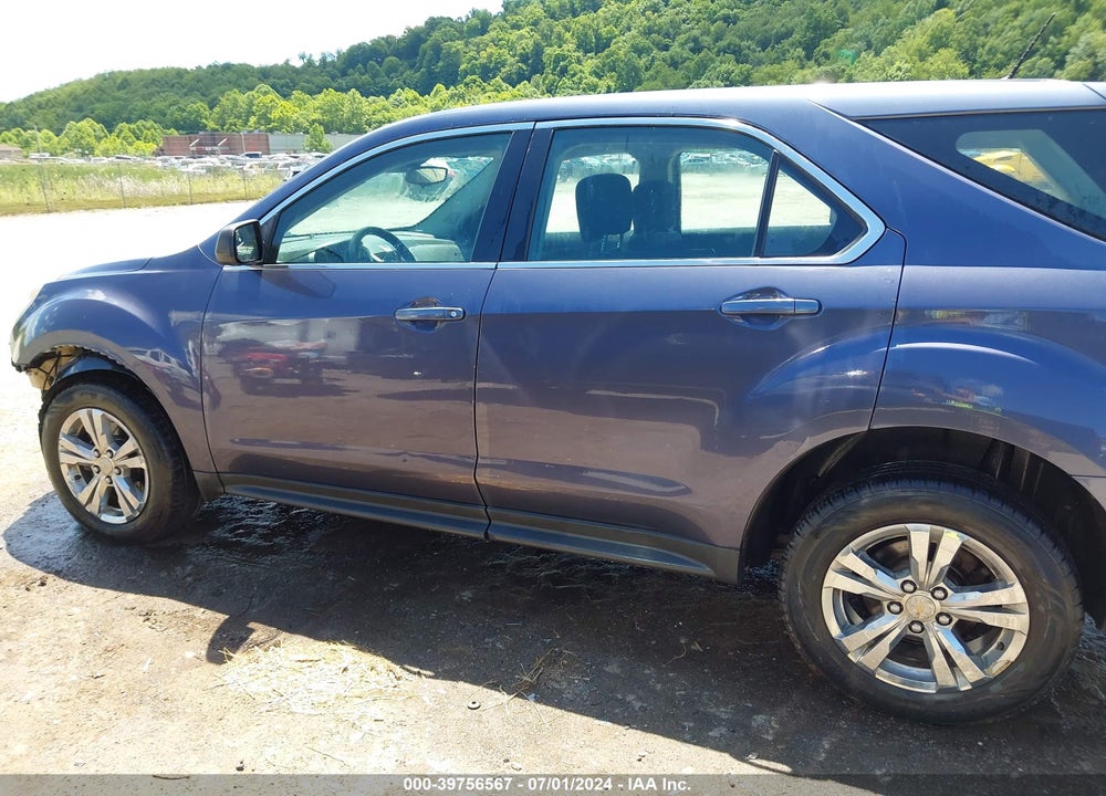 2013 CHEVROLET EQUINOX LS VIN: 2GNFLCEK2D6287892
