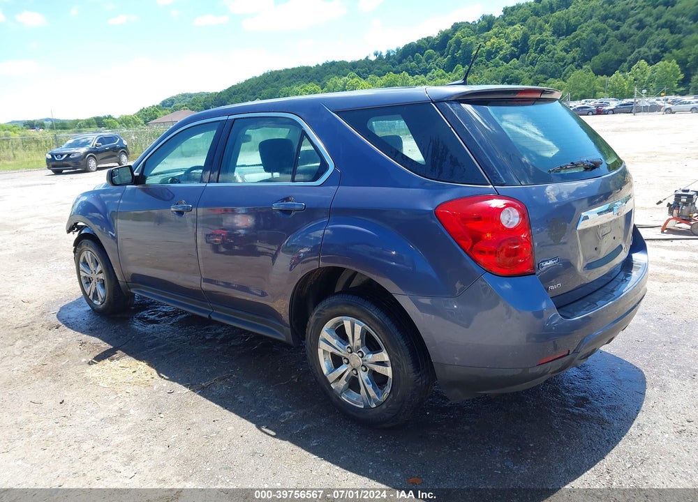 2013 CHEVROLET EQUINOX LS VIN: 2GNFLCEK2D6287892