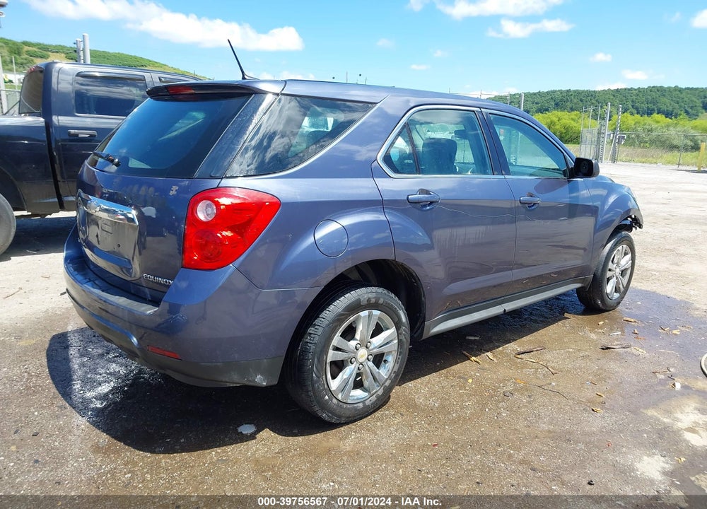 2013 CHEVROLET EQUINOX LS VIN: 2GNFLCEK2D6287892