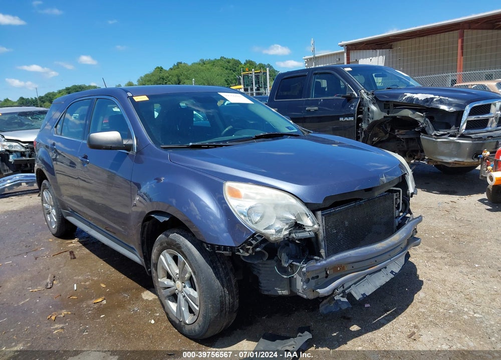 2013 CHEVROLET EQUINOX LS VIN: 2GNFLCEK2D6287892