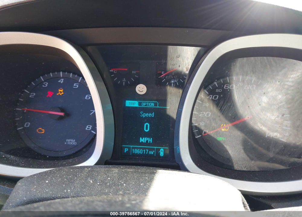 2013 CHEVROLET EQUINOX LS VIN: 2GNFLCEK2D6287892