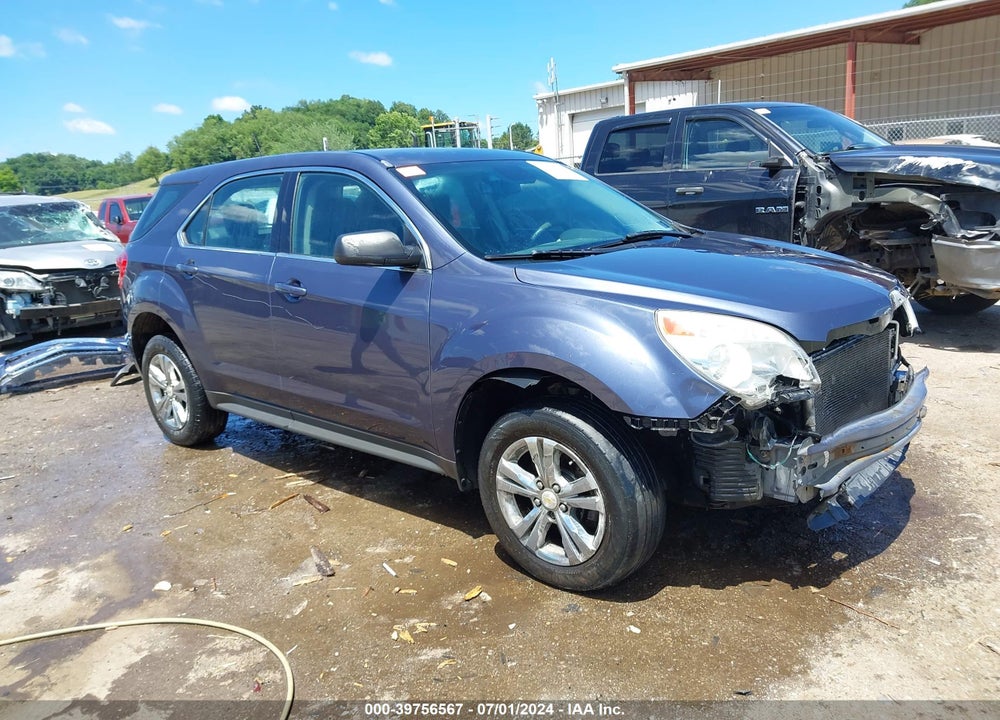 2013 CHEVROLET EQUINOX LS VIN: 2GNFLCEK2D6287892