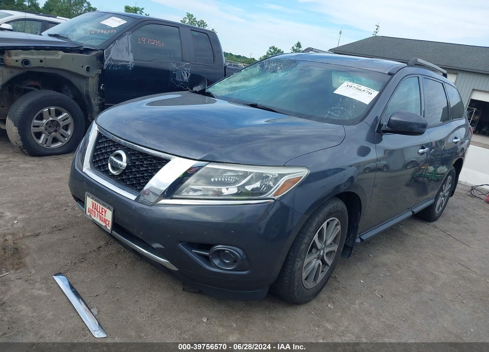 2014 NISSAN PATHFINDER S VIN: 5N1AR2MM1EC600143