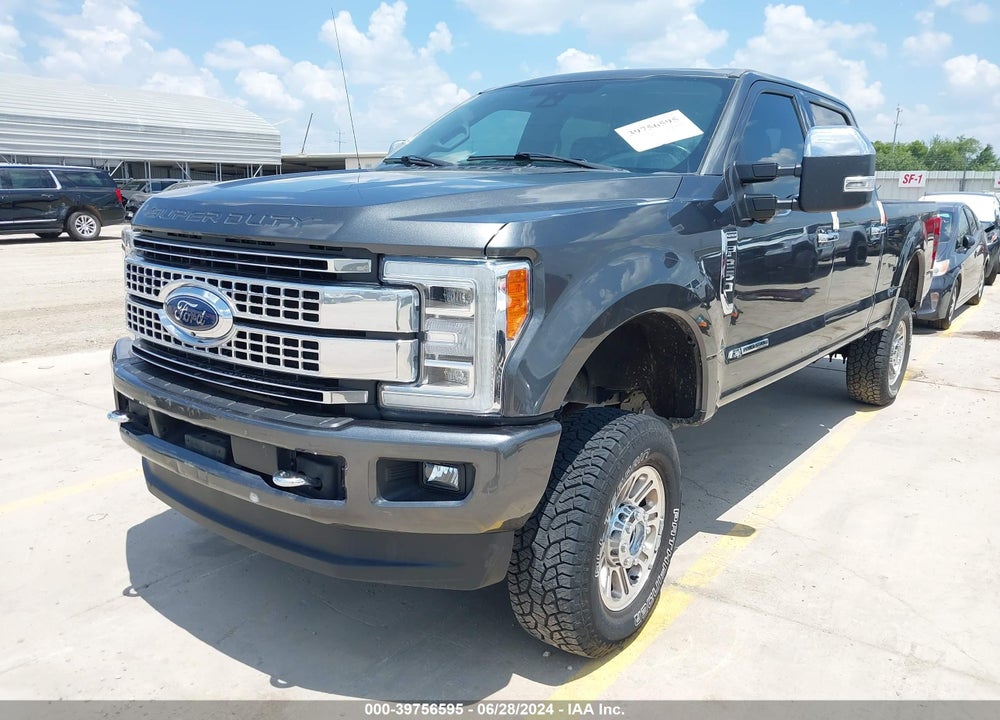 2019 FORD F-250 PLATINUM VIN: 1FT7W2BT5KEE10640