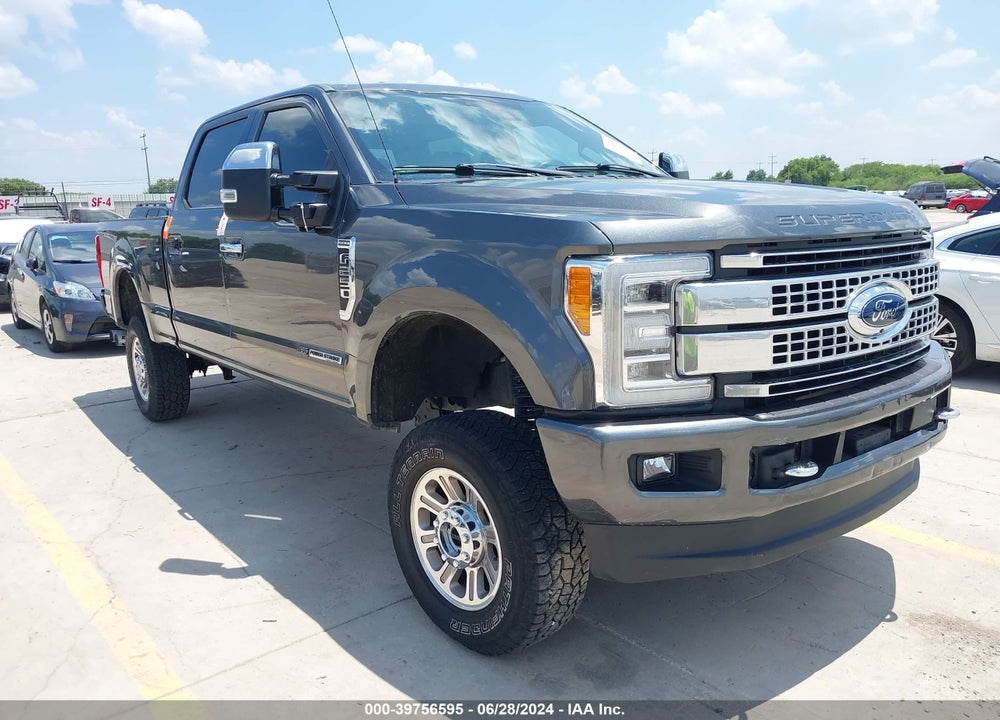 2019 FORD F-250 PLATINUM VIN: 1FT7W2BT5KEE10640