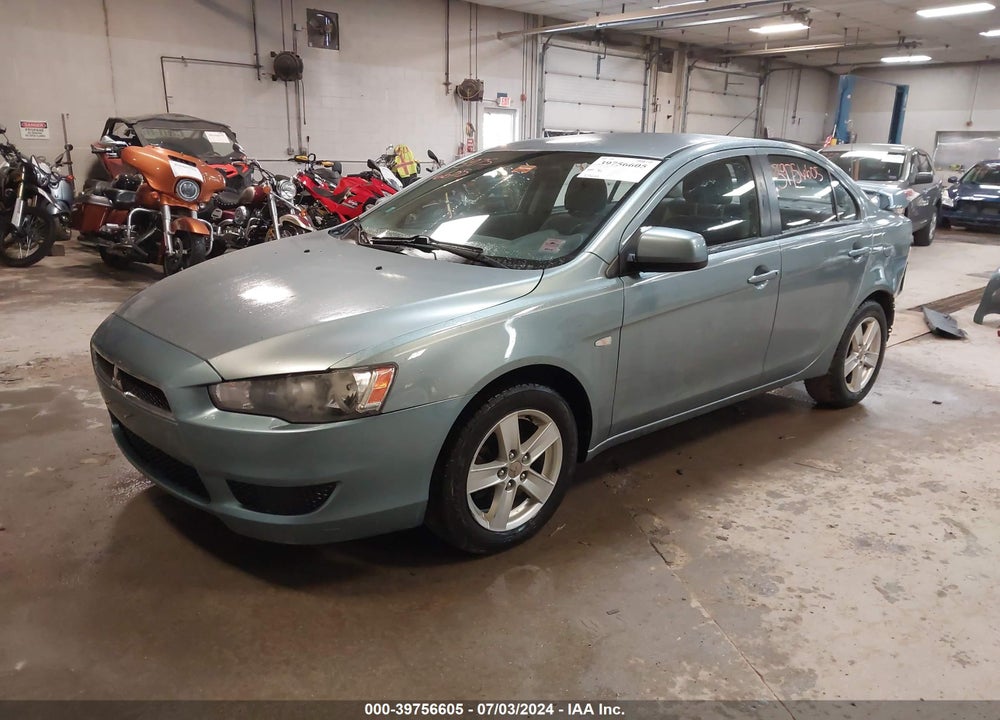 2008 MITSUBISHI LANCER VIN: JA3AU26U58U011187