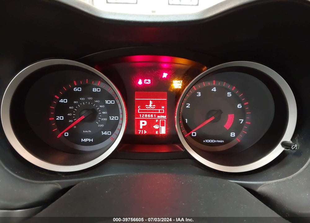 2008 MITSUBISHI LANCER VIN: JA3AU26U58U011187