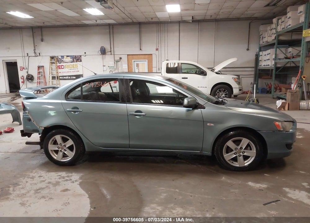 2008 MITSUBISHI LANCER VIN: JA3AU26U58U011187