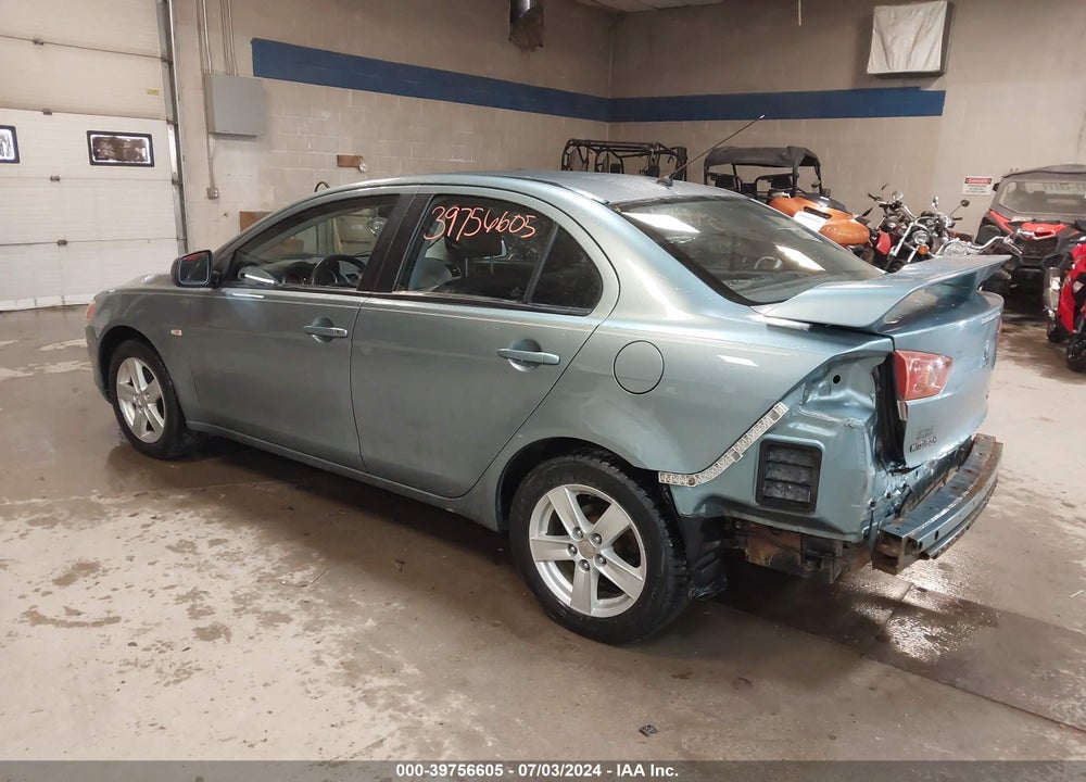 2008 MITSUBISHI LANCER VIN: JA3AU26U58U011187