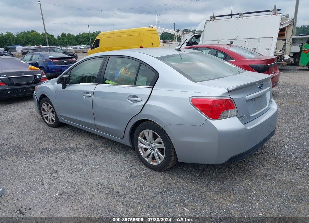 2016 SUBARU IMPREZA 2.0I PREMIUM VIN: JF1GJAB62GH015748