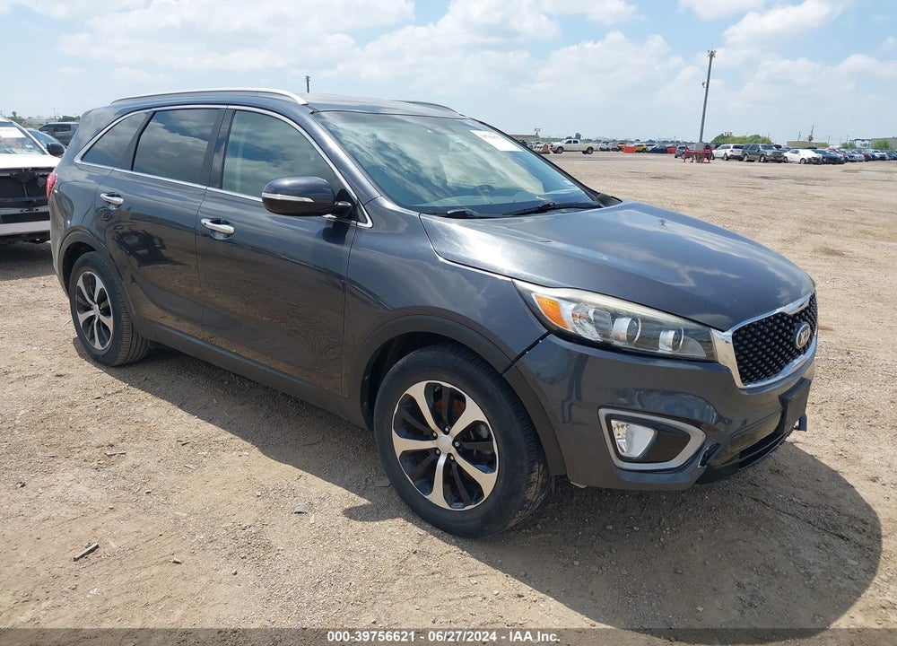 2016 KIA SORENTO 3.3L EX VIN: 5XYPH4A56GG155763