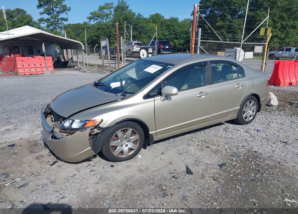2008 HONDA CIVIC LX VIN: 1HGFA16528L081224