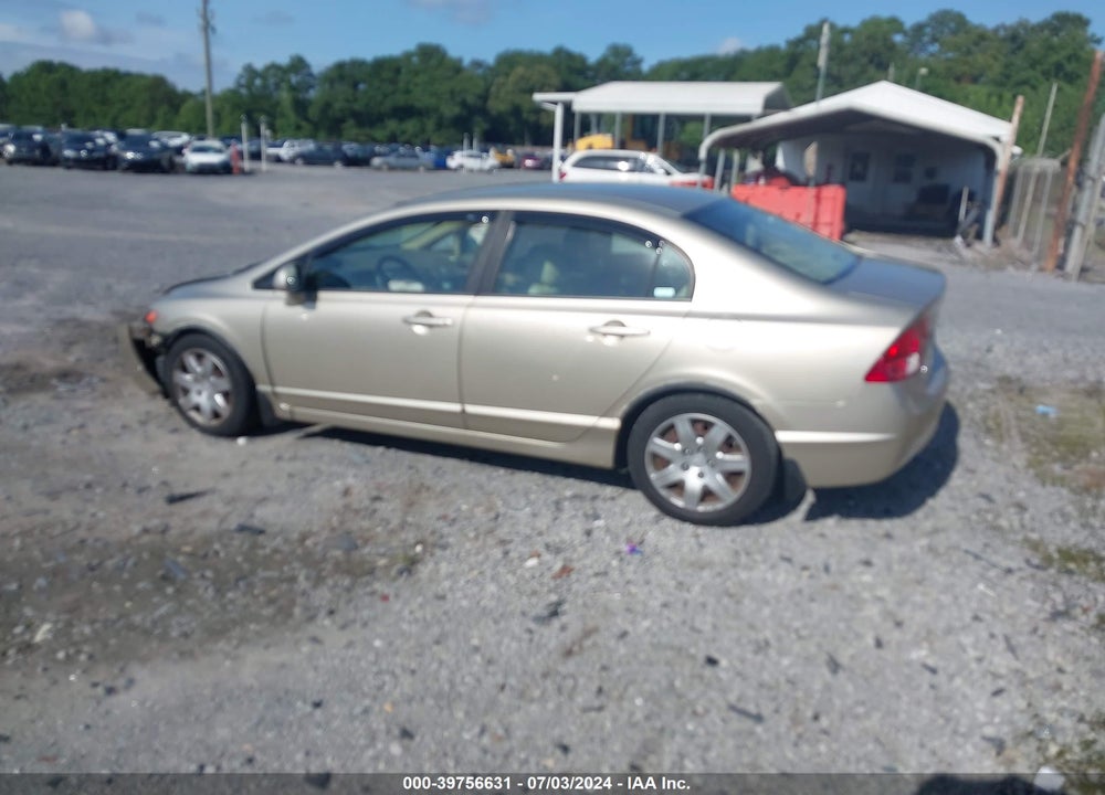 2008 HONDA CIVIC LX VIN: 1HGFA16528L081224