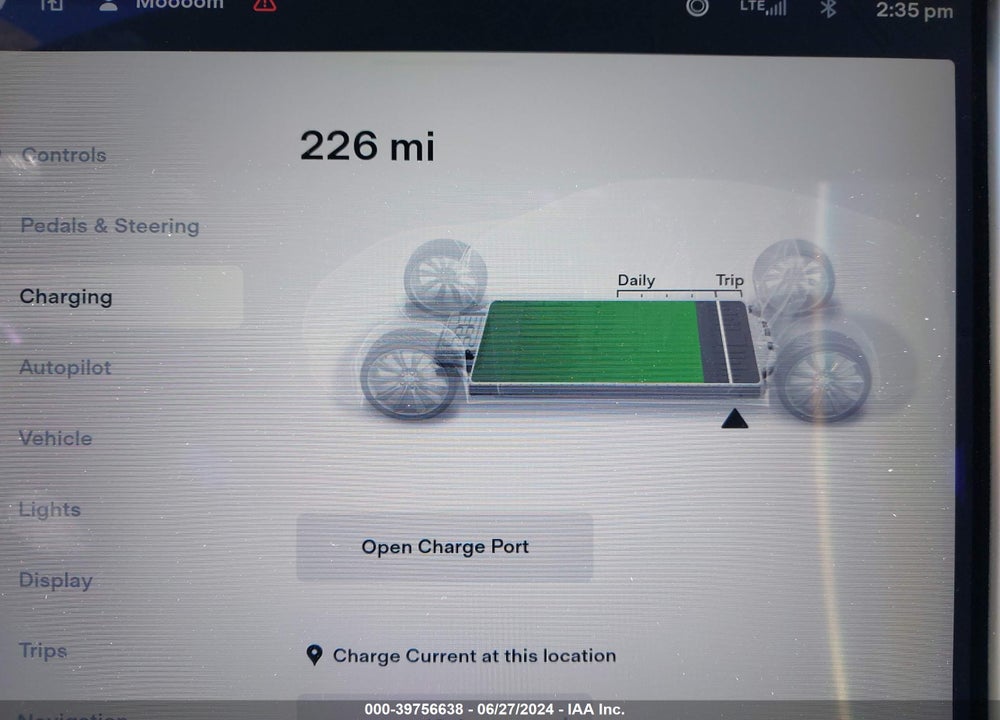 2016 TESLA MODEL S 60D/70D/75D/85D/90D VIN: 5YJSA1E26GF173006