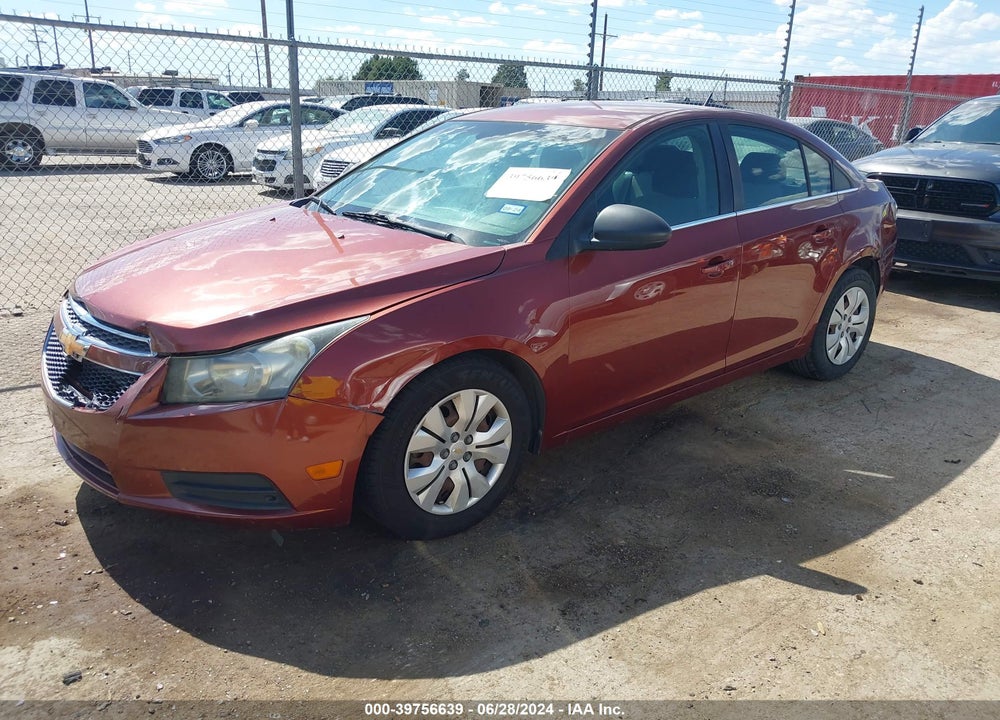 2012 CHEVROLET CRUZE LS VIN: 1G1PC5SH7C7201355
