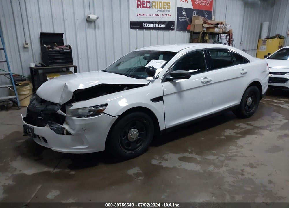 2013 FORD POLICE INTERCEPTOR VIN: 1FAHP2L84DG126893