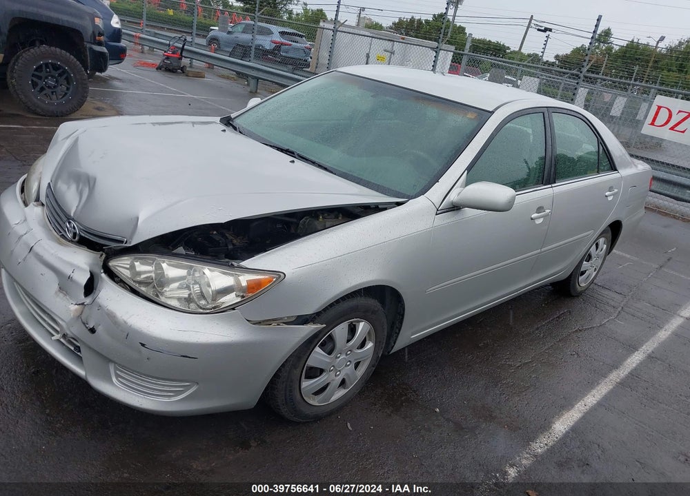 2006 TOYOTA CAMRY LE VIN: 4T1BE32K56U708512