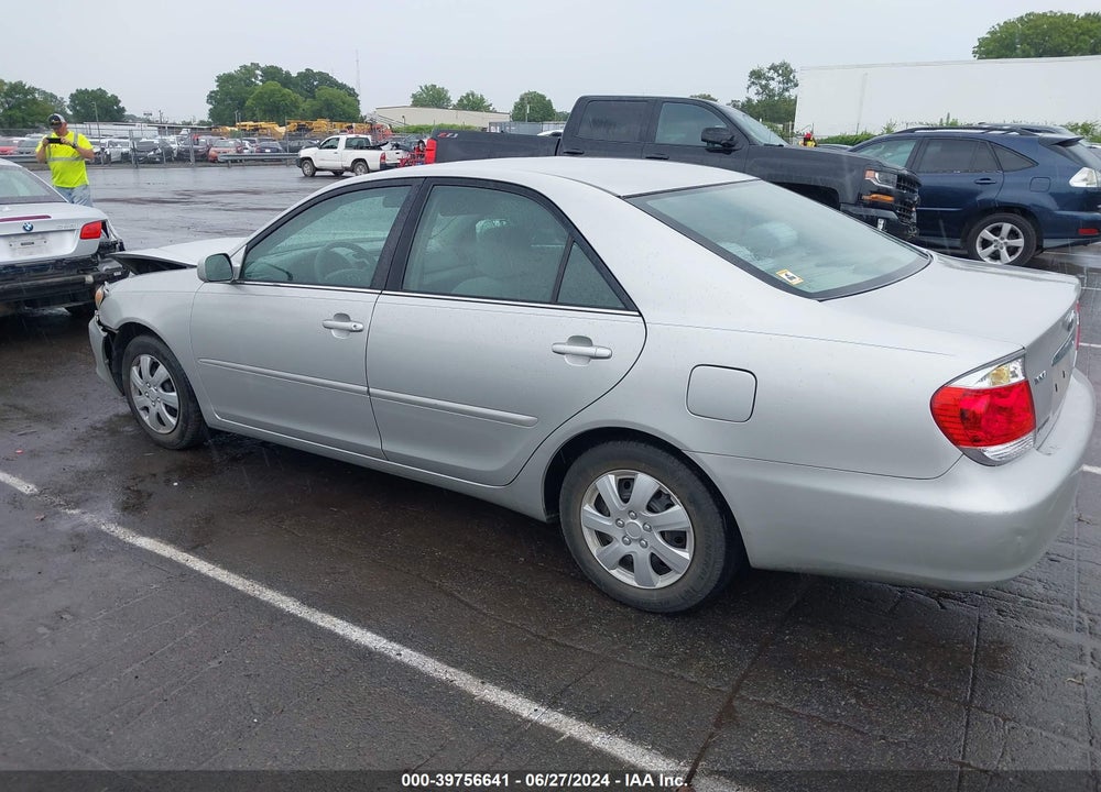 2006 TOYOTA CAMRY LE VIN: 4T1BE32K56U708512