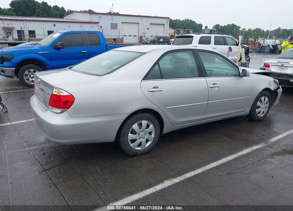 2006 TOYOTA CAMRY LE VIN: 4T1BE32K56U708512