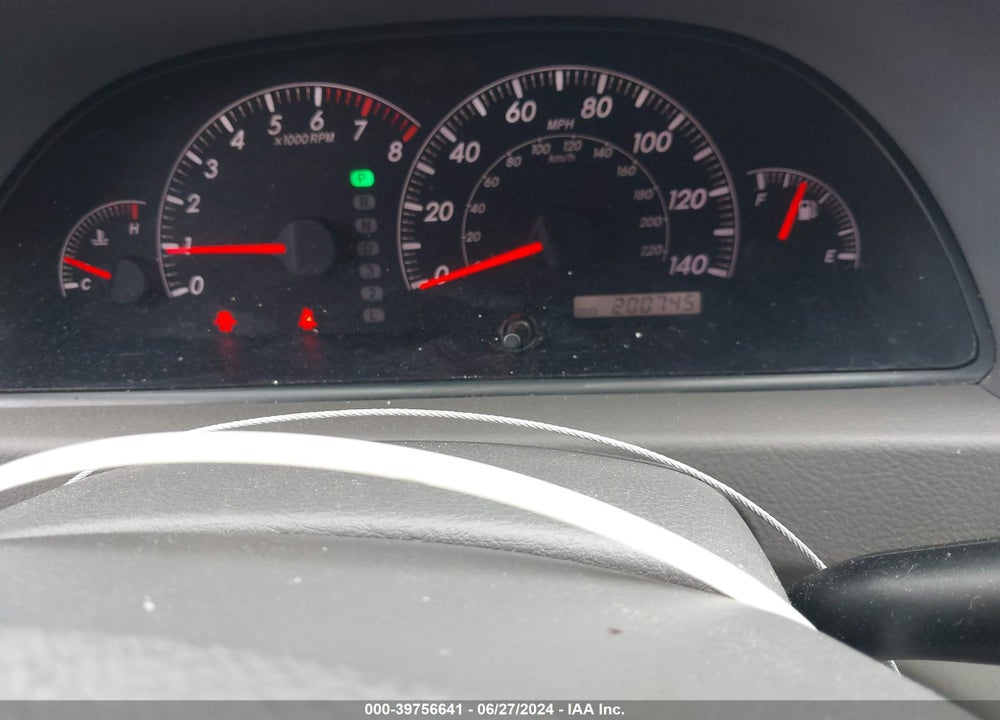 2006 TOYOTA CAMRY LE VIN: 4T1BE32K56U708512