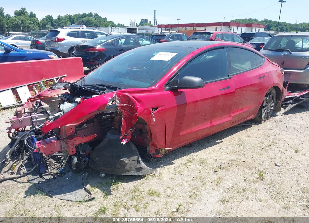 2023 TESLA MODEL 3 PERFORMANCE DUAL MOTOR ALL-WHEEL DRIVE VIN: 5YJ3E1EC2PF628242