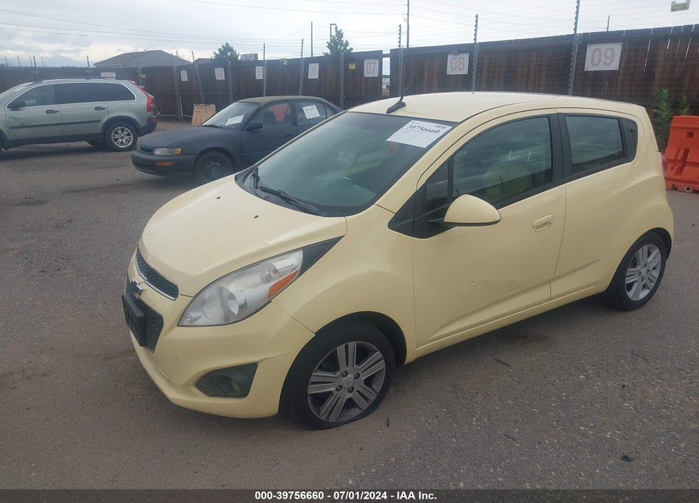 2013 CHEVROLET SPARK LS AUTO VIN: KL8CB6S98DC619321